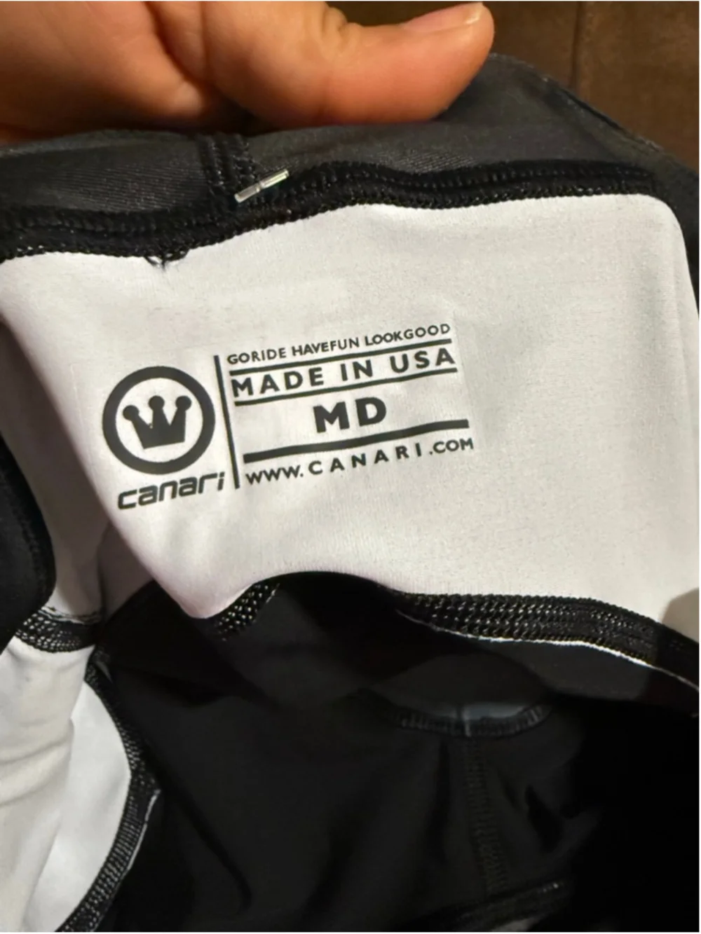 Women's Canari Bike Shorts M Black Pink - Picture 6 of 7